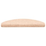 vidaXL Covorașe autoadezive pentru scări, 15 buc., 65x21x4 cm, crem, semirotunde, mari vidaXL Covorașe autoadezive pentru scări, 15 buc., 65x21x4 cm, crem, semirotunde, mari