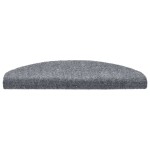 vidaXL Covorașe pentru scări autoadezive, 15 buc., 65x21x4 cm, gri deschis, semirotunde, mari vidaXL Covorașe pentru scări autoadezive, 15 buc., 65x21x4 cm, gri deschis, semirotunde, mari