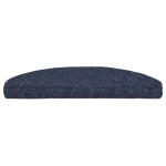 vidaXL Covorașe autoadezive pentru scări, 15 buc., 65x21x4 cm, albastru, semirotunde, mari vidaXL Covorașe autoadezive pentru scări, 15 buc., 65x21x4 cm, albastru, semirotunde, mari