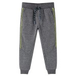 Pantaloni de trening pentru copii, gri melanj, 116 Pantaloni de trening pentru copii, gri melanj, 116