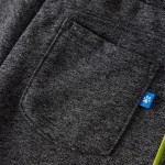 Pantaloni de trening pentru copii, gri melanj, 116 Pantaloni de trening pentru copii, gri melanj, 116