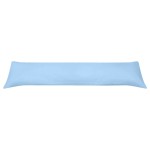vidaXL Pernă laterală de corp pentru dormit, 40 x 145 cm, albastru