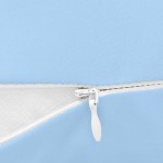 vidaXL Pernă laterală de corp pentru dormit, 40 x 145 cm, albastru