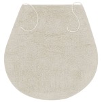vidaXL Set covorașe baie, 3 piese, alb, textil vidaXL Set covorașe baie, 3 piese, alb, textil