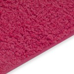 vidaXL Set covorașe baie, 2 buc., textil, fucsia vidaXL Set covorașe baie, 2 buc., textil, fucsia