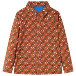 Cămașă pentru copii, ruginiu deschis, 92