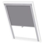 vidaXL Jaluzea opacă tip rulou, gri, MK04 vidaXL Jaluzea opacă tip rulou, gri, MK04