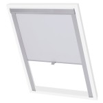 vidaXL Jaluzea opacă tip rulou, alb, MK04 vidaXL Jaluzea opacă tip rulou, alb, MK04