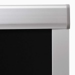 vidaXL Jaluzea opacă tip rulou, negru, MK04 vidaXL Jaluzea opacă tip rulou, negru, MK04