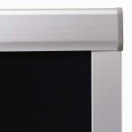 vidaXL Jaluzea opacă tip rulou, negru, MK06 vidaXL Jaluzea opacă tip rulou, negru, MK06