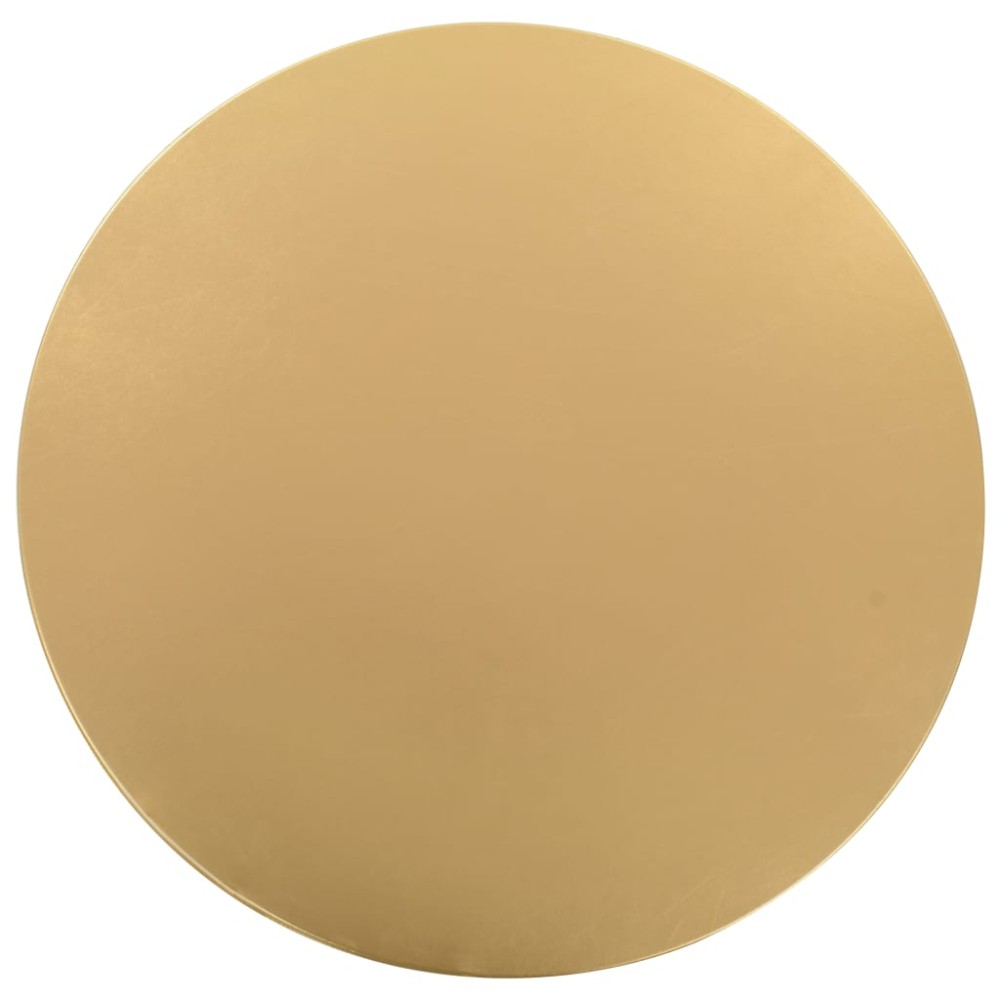vidaXL Huse elastice de masă, 2 buc., auriu, 70 cm
