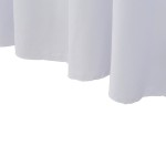 vidaXL Huse elastice de masă lungi, 2 buc., alb, 120 x 60,5 x 74 cm vidaXL Huse elastice de masă lungi, 2 buc., alb, 120 x 60,5 x 74 cm