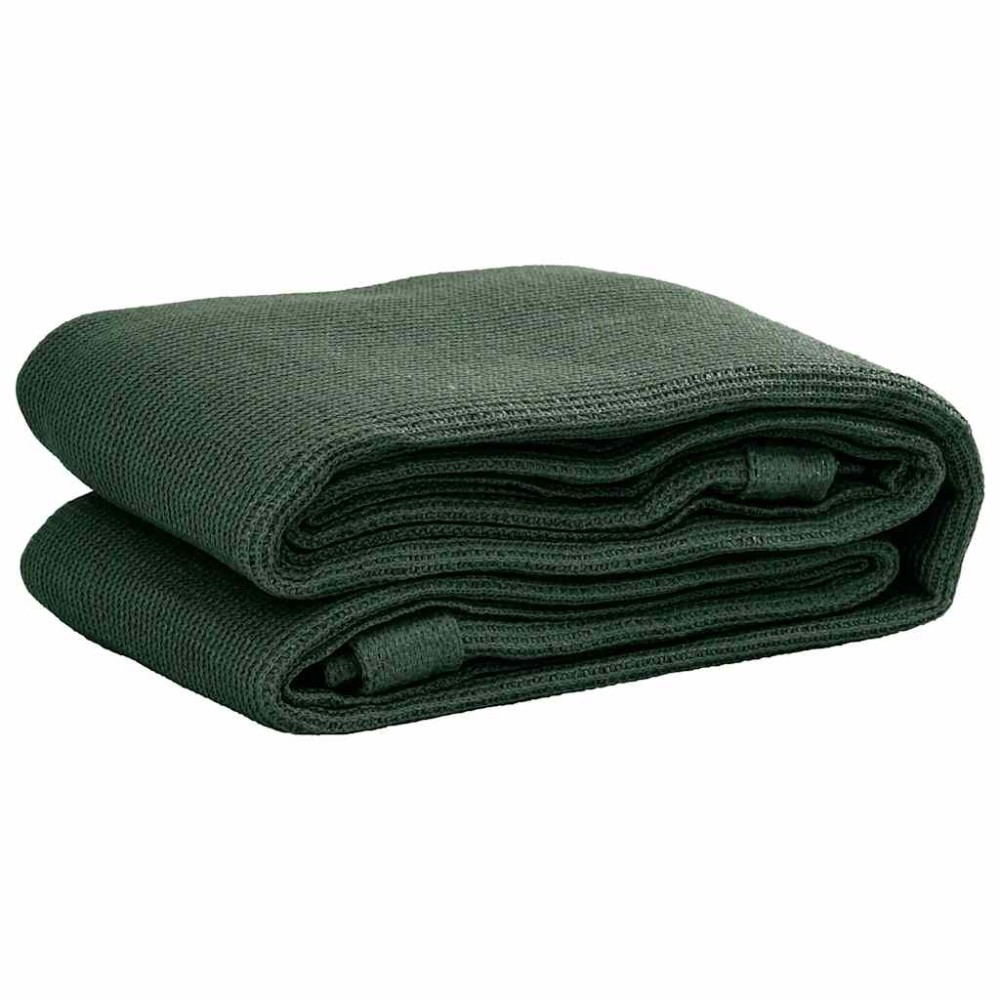 vidaXL Covor pentru cort, verde, 300 x 400 cm, HDPE