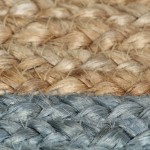 vidaXL Covor manual cu margine măslinie, 150 cm, iută vidaXL Covor manual cu margine măslinie, 150 cm, iută