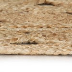 vidaXL Covor manual din iută împletită, 150 cm vidaXL Covor manual din iută împletită, 150 cm