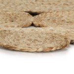 vidaXL Covor manual din iută împletită, 150 cm