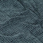 vidaXL Pătură decorativă, albastru indigo, 125 x 150 cm, bumbac vidaXL Pătură decorativă, albastru indigo, 125 x 150 cm, bumbac