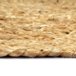 vidaXL Naproane, 4 buc., natural, 38 cm, iută, rotund vidaXL Naproane, 4 buc., natural, 38 cm, iută, rotund