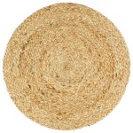 vidaXL Naproane, 6 buc., natural, 38 cm, iută, rotund vidaXL Naproane, 6 buc., natural, 38 cm, iută, rotund