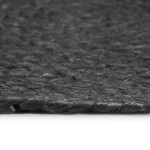 vidaXL Naproane, 4 buc., gri închis, 38 cm, iută, rotund vidaXL Naproane, 4 buc., gri închis, 38 cm, iută, rotund