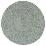vidaXL Naproane, 6 buc., verde olive, 38 cm, iută, rotund vidaXL Naproane, 6 buc., verde olive, 38 cm, iută, rotund
