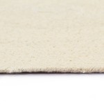 vidaXL Naproane, 6 buc., natural, 38 cm, bumbac, rotund vidaXL Naproane, 6 buc., natural, 38 cm, bumbac, rotund