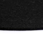 vidaXL Naproane, 4 buc., negru, 38 cm, bumbac, rotund vidaXL Naproane, 4 buc., negru, 38 cm, bumbac, rotund