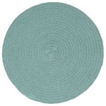vidaXL Naproane, 4 buc., verde, 38 cm, bumbac, simplu, rotund vidaXL Naproane, 4 buc., verde, 38 cm, bumbac, simplu, rotund
