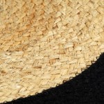 vidaXL Naproane, 4 buc., natural și negru, 38 cm, iută și bumbac vidaXL Naproane, 4 buc., natural și negru, 38 cm, iută și bumbac