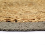 vidaXL Naproane, 6 buc., natural și gri, 38 cm, iută și bumbac vidaXL Naproane, 6 buc., natural și gri, 38 cm, iută și bumbac