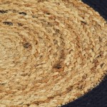 vidaXL Naproane, 6 buc., natural și bleumarin, 38 cm, iută și bumbac vidaXL Naproane, 6 buc., natural și bleumarin, 38 cm, iută și bumbac