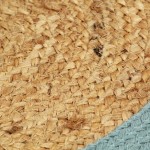 vidaXL Naproane, 6 buc., natural și verde, 38 cm, iută și bumbac vidaXL Naproane, 6 buc., natural și verde, 38 cm, iută și bumbac