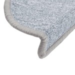 vidaXL Covorașe pentru scări, 15 buc., 56x17x3 cm, gri deschis, semirotunde vidaXL Covorașe pentru scări, 15 buc., 56x17x3 cm, gri deschis, semirotunde