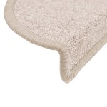 vidaXL Covorașe pentru scări, 15 buc., 56x17x3 cm, semirotunde, gri taupe vidaXL Covorașe pentru scări, 15 buc., 56x17x3 cm, semirotunde, gri taupe