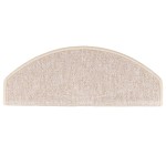 vidaXL Covorașe pentru scări, 15 buc., 65x24x4 cm, semirotunde, maro taupe, mari vidaXL Covorașe pentru scări, 15 buc., 65x24x4 cm, semirotunde, maro taupe, mari