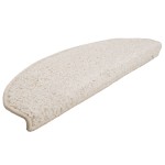vidaXL Covorașe pentru trepte scară, 15 buc., alb, 65x21x4 cm vidaXL Covorașe pentru trepte scară, 15 buc., alb, 65x21x4 cm