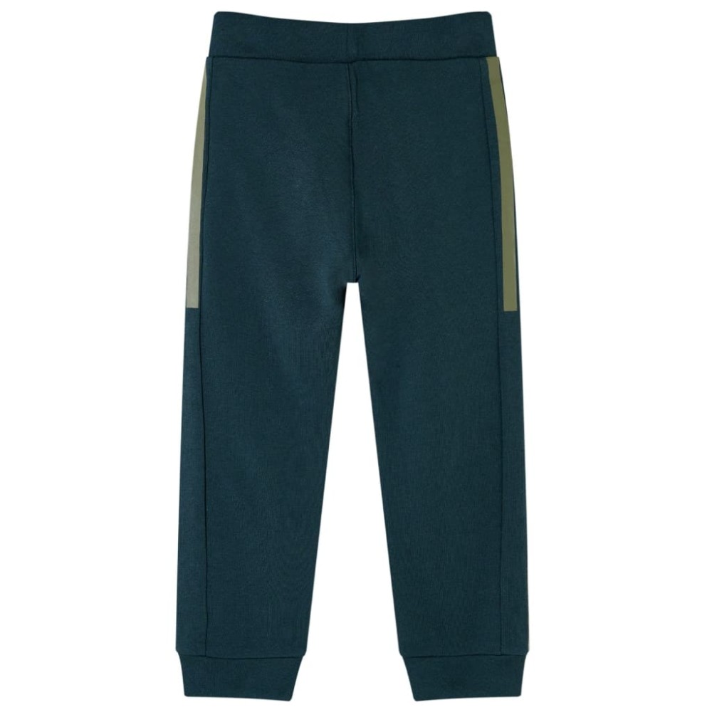 Pantaloni de trening pentru copii cu cordon verde mușchi 104