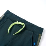 Pantaloni de trening pentru copii cu cordon verde mușchi 104