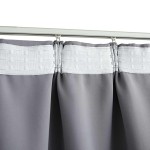 vidaXL Draperii opace cu cârlige, 2 buc., gri, 140 x 175 cm vidaXL Draperii opace cu cârlige, 2 buc., gri, 140 x 175 cm