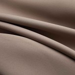 vidaXL Draperie opacă cu inele metalice, gri taupe, 290 x 245 cm vidaXL Draperie opacă cu inele metalice, gri taupe, 290 x 245 cm