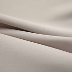 vidaXL Draperii opace cu inele metalice, 2 buc., bej, 140 x 225 cm vidaXL Draperii opace cu inele metalice, 2 buc., bej, 140 x 225 cm