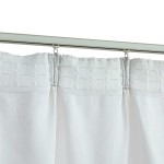 vidaXL Draperii opace cu cârlige, 2 buc., ivoriu, 140 x 245 cm vidaXL Draperii opace cu cârlige, 2 buc., ivoriu, 140 x 245 cm
