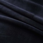 vidaXL Draperii opace cu inele, 2 buc., negru, 140 x 175 cm, catifea vidaXL Draperii opace cu inele, 2 buc., negru, 140 x 175 cm, catifea