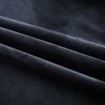 vidaXL Draperii opace cu cârlige, 2 buc., negru, 140x245 cm, catifea
