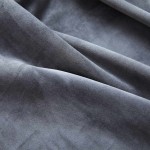 vidaXL Draperie opacă cu inele metalice, antracit, 290x245 cm, catifea vidaXL Draperie opacă cu inele metalice, antracit, 290x245 cm, catifea