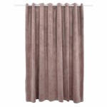 vidaXL Draperie opacă roz antichizat 290x245 cm catifea inele metalice vidaXL Draperie opacă roz antichizat 290x245 cm catifea inele metalice