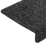 vidaXL Covorașe scări autoadezive, 15 buc., 65x21x4 cm, gri, cu margine dreptunghiulară vidaXL Covorașe scări autoadezive, 15 buc., 65x21x4 cm, gri, cu margine dreptunghiulară