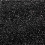 vidaXL Covorașe scări autoadezive, 15 buc., 65x21x4 cm, margini dreptunghiulare negre