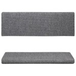 vidaXL Covorașe autoadezive pentru scări, 15 buc., 65x21x4 cm, gri deschis, cu margini dreptunghiulare vidaXL Covorașe autoadezive pentru scări, 15 buc., 65x21x4 cm, gri deschis, cu margini dreptunghiulare