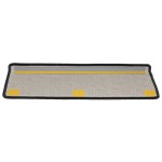 vidaXL Covorașe de trepte de scară, 15 buc., antracit, 65x21x4 cm vidaXL Covorașe de trepte de scară, 15 buc., antracit, 65x21x4 cm